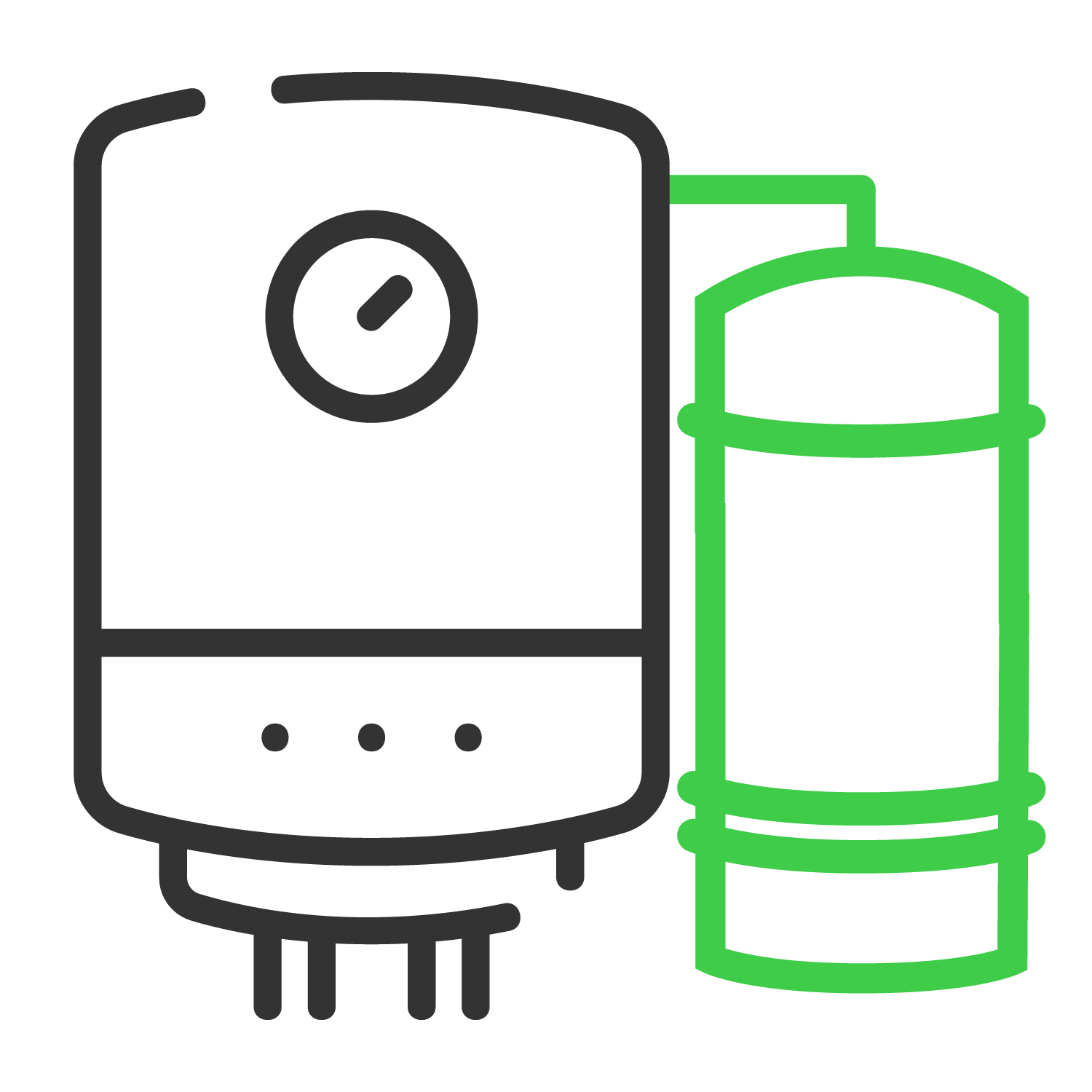 Boiler with Tank