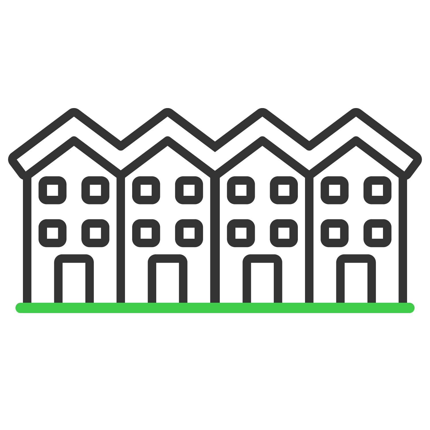 Terraced