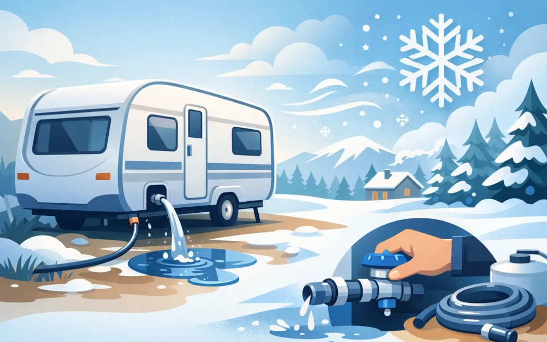Caravan Winter Drain Down Before Frost Hits