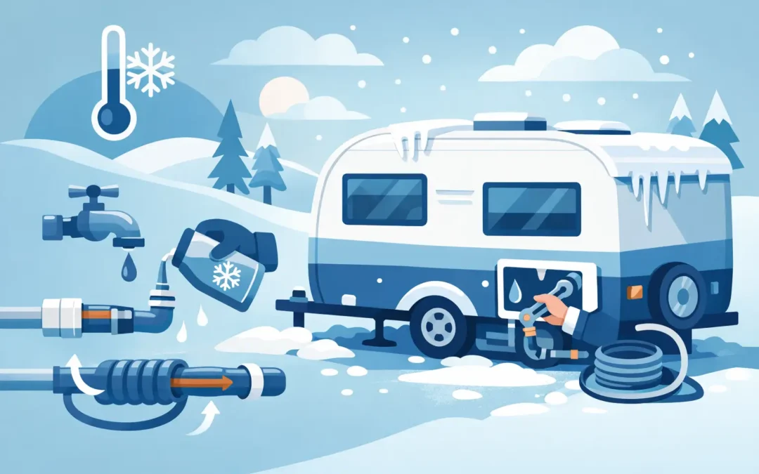 How to Prepare Caravan Plumbing for Winter