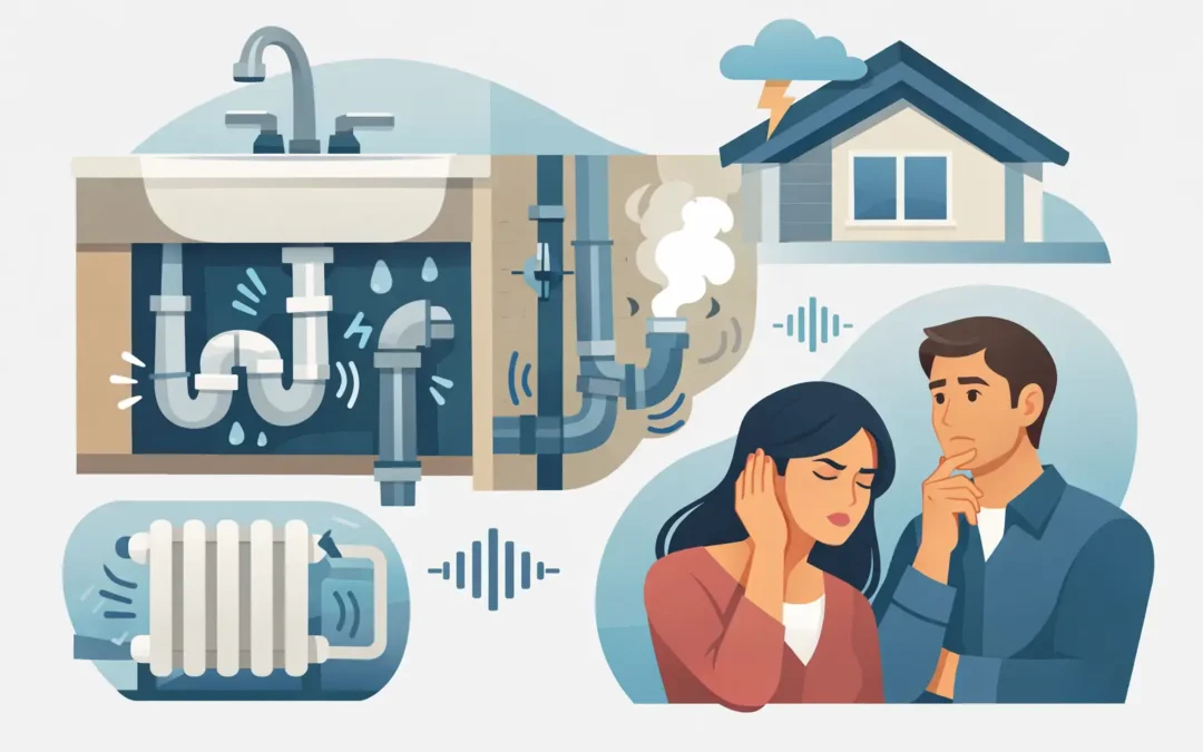 What Causes Noisy Pipes Around Your Home?